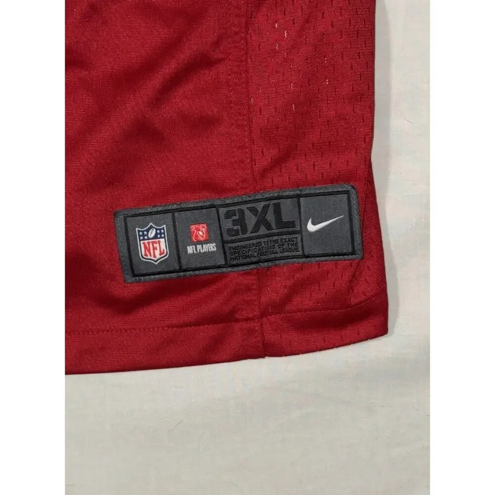 Nike On Field 49ers Jimmy Garoppolo #10 Jersey Red NFL Size 3XL